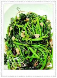 蒜茸红菜苔的吃法