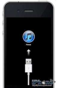 iPhone5开机显示连接iTunes的解决方法