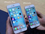 iPhone6s和iPhone6s Plus区别大吗？