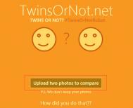 微软测双胞胎工具twinsornot怎么玩？