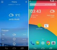 20款最优秀的Android天气应用