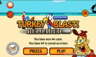 感恩节必玩趣味游戏：火鸡猎杀Turkey Blast