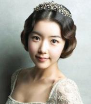 韩式最美短发新娘造型