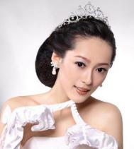 韩式唯美新娘盘发