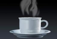 Photoshop绘制冒着热气的咖啡杯