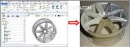 资深CAD设计师分享快速3D打印汽车轮毂