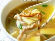 虫草花豆腐汤的吃法