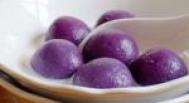 紫薯汤圆怎么吃