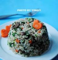 菠菜发芽米饭正宗做法 菠菜发芽米饭的做法