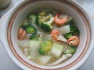 怎样做丝瓜平菇虾汤好吃 丝瓜平菇虾汤的做法