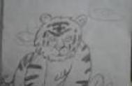 老虎的简笔画