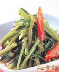 虾酱空心菜怎样吃 虾酱空心菜的家常做法