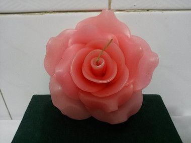 自制玫瑰花蜡烛DIY教程，怎么做玫瑰花蜡烛