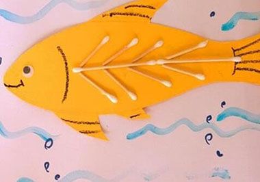 制作小鱼挂画的图文详解 如何制作小鱼挂画