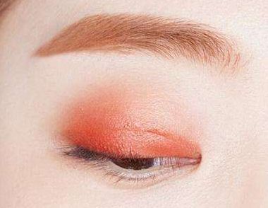 春季日常眼妆教程 橘色活力眼妆