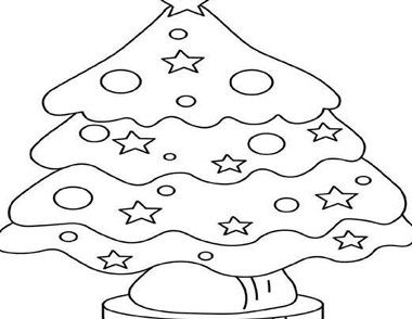 圣诞树如何画 怎样简单的画圣诞树