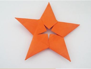 五角星的折法 教你动手做闪闪五角星