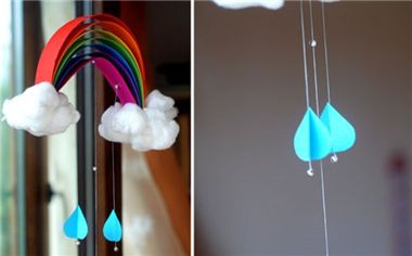 纸质彩虹风铃如何制作 彩虹风铃制作教程