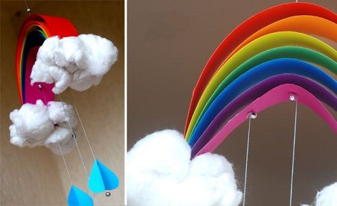自制彩虹风铃的方法  自制彩虹风铃制作方法
