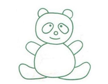 儿童简笔画：怎么画国宝小熊猫