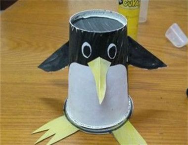 【手工折纸】如何制作手工小企鹅