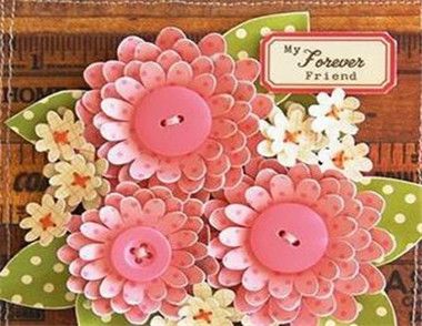 如何制作中秋节卡纸花朵 卡纸花朵手工制作