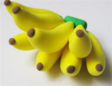 【粘土手工制作】如何制作粘土香蕉