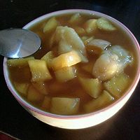 正宗苹果煮汤圆的做法