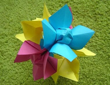 茉莉花折纸教程  教你如何折一朵茉莉花
