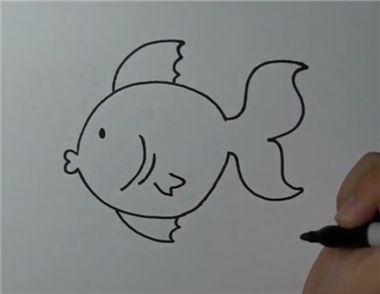 鱼儿简笔画如何制作