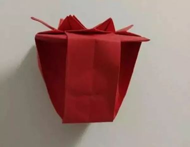 超漂亮的中式花瓶折纸怎么折