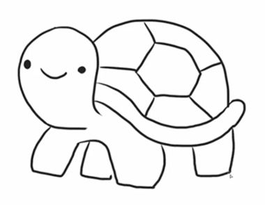 乌龟简笔画教程