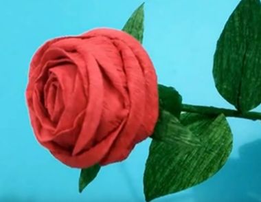 折纸玫瑰花的视频教程 怎么做折纸玫瑰花