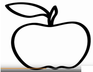 苹果简笔画教程 苹果简笔画怎么画