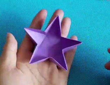 五角星收纳盒怎么折 五角星收纳盒折纸教程