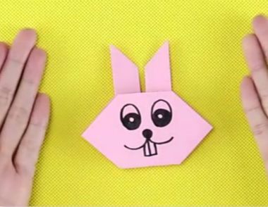 兔子折纸的视频教程 怎么制作兔子的折纸