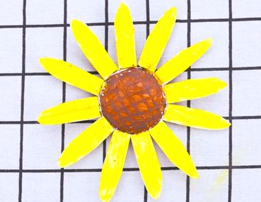 漂亮的向日葵折纸教程 漂亮的向日葵怎么折