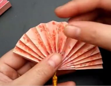 扇子折纸的视频教程 怎么制作扇子的折纸