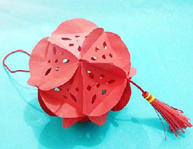 春节手工灯笼制作教程 怎么做一个喜庆的红灯笼