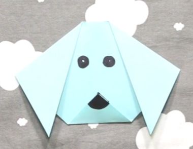 小萌狗折纸的视频教程 怎么制作小萌狗的折纸