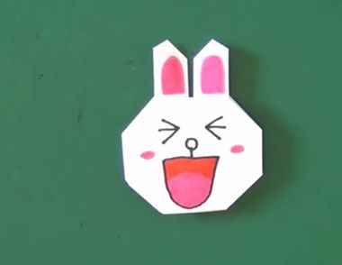 怎样折小兔子折纸  小兔子折纸教程