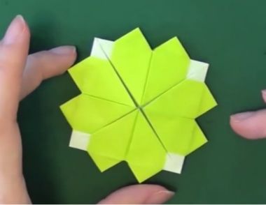 四叶草折纸的视频教程 怎么制作四叶草的折纸