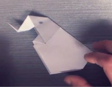 大象折纸的视频教程 怎么制作大象的折纸
