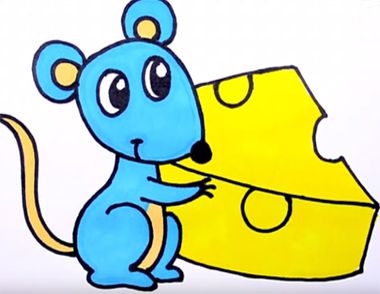 小老鼠简笔画如何画 小老鼠简笔画的步骤