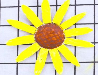 向日葵折纸教程视频 向日葵折纸教程图解