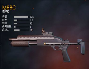 荒野行动M88C怎么样 M88C霰弹枪要怎么用