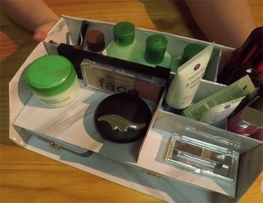 化妆品收纳盒怎么做 如何用硬纸盒做成收纳盒