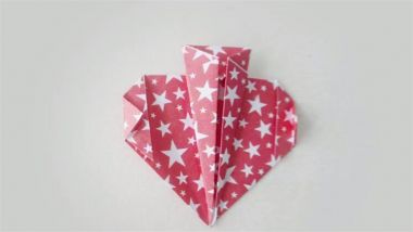 折纸红桃心的折法