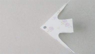 小鱼折纸的简单方法
