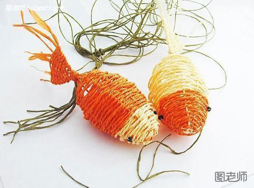 金鱼简单的编织方法